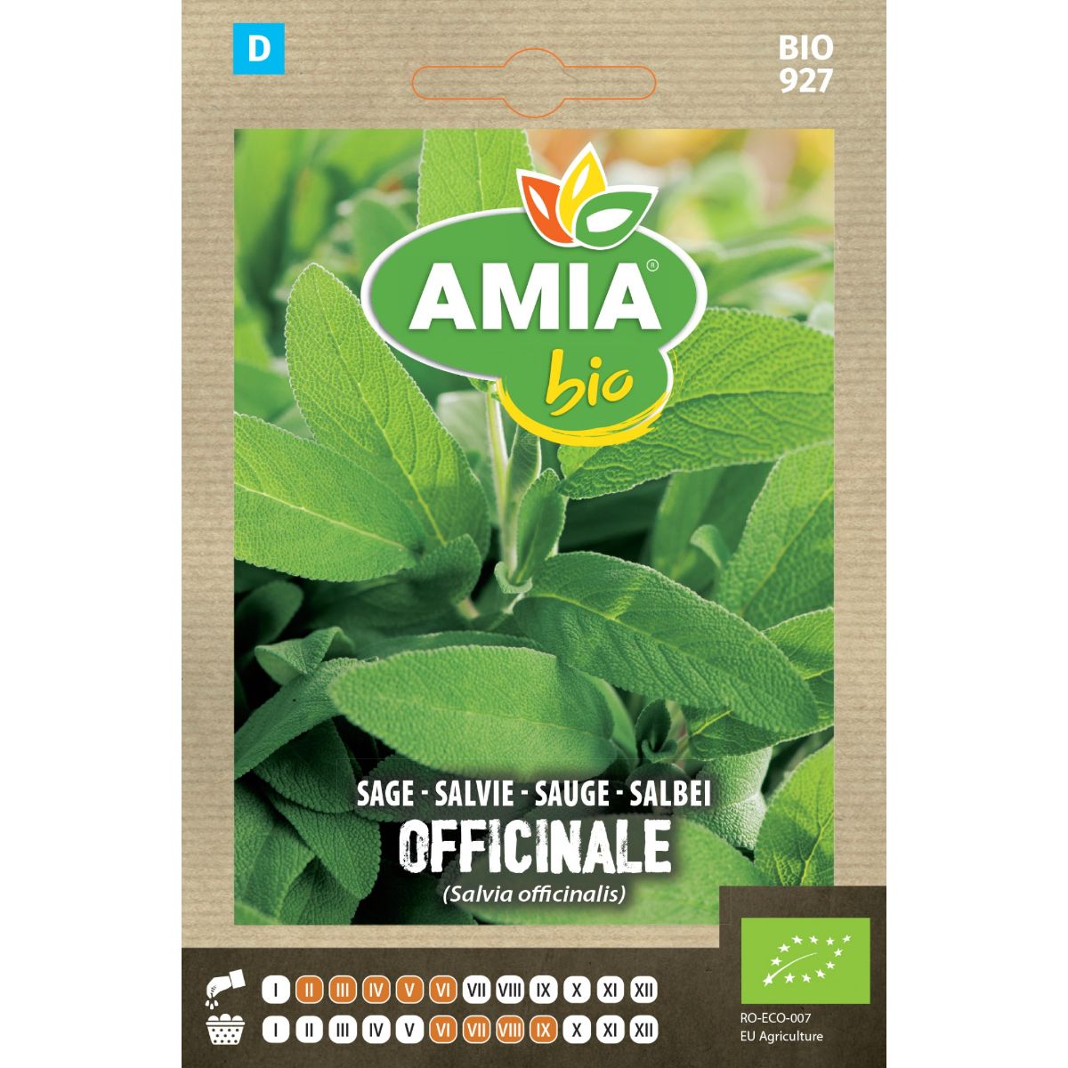 Seminte Salvie Officinale BIO AMIA 1gr, 1, hectarul.ro