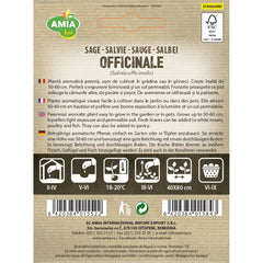 Seminte Salvie Officinale BIO AMIA 1gr