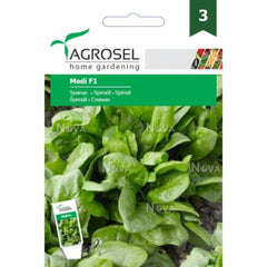 Seminte Spanac Modi F1 Agrosel 3 g