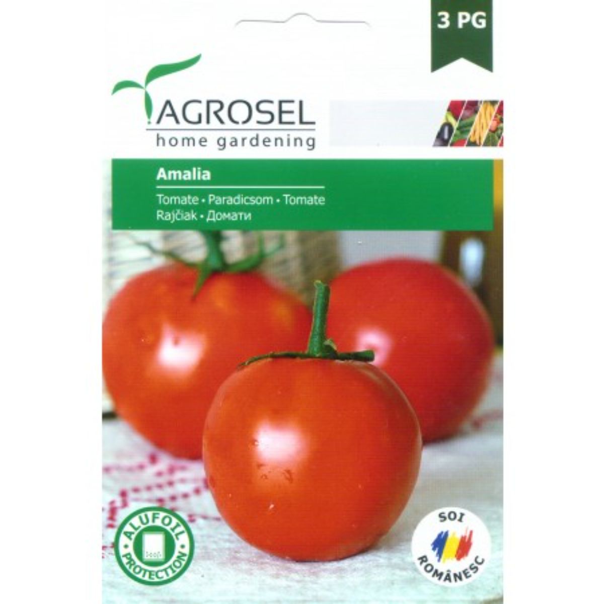 Seminte Tomate Amalia ** Agrosel 1.2 g, 1, hectarul.ro