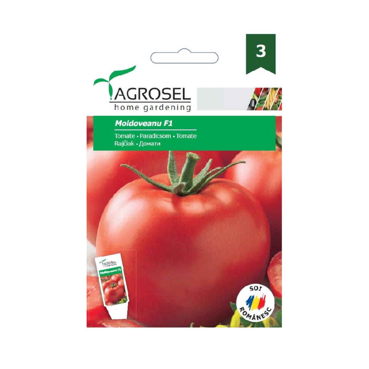 Seminte Tomate Moldoveanu F1 HEKTAR, 10 seminte, 1, hectarul.ro