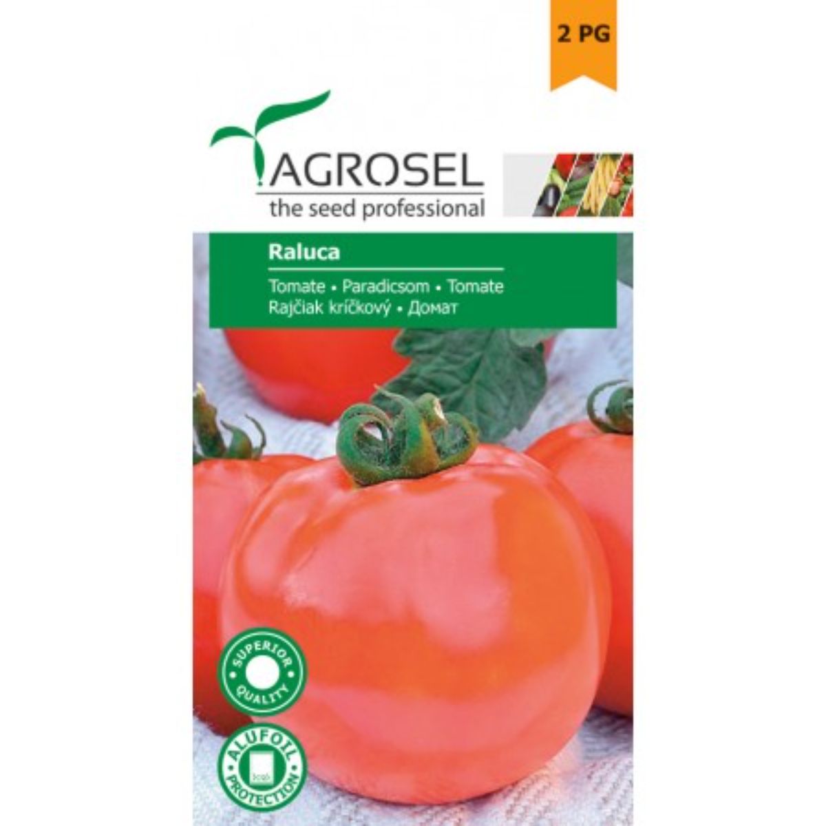 Seminte Tomate Raluca Agrosel 0.75 g, 1, hectarul.ro