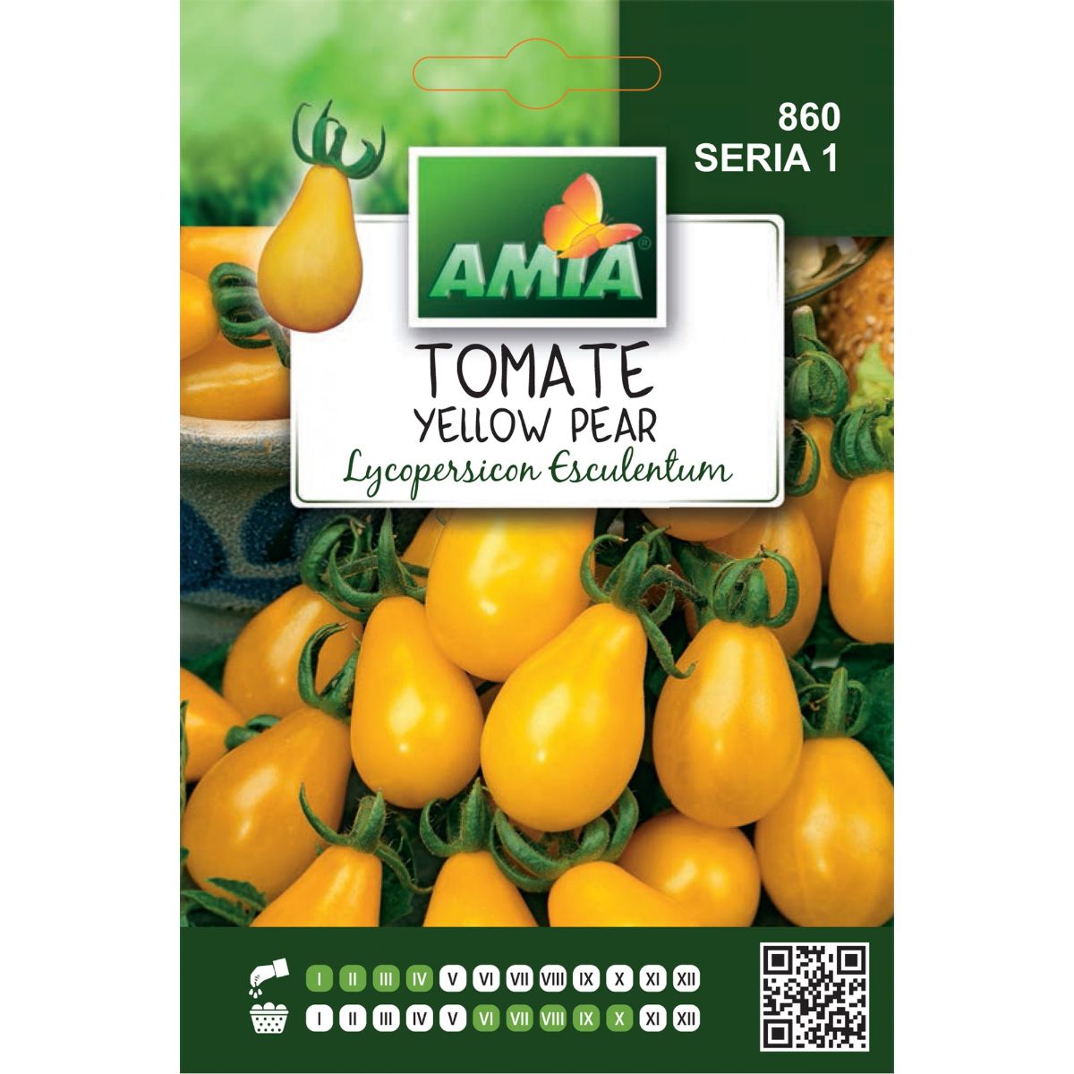 Seminte Tomate YELLOW PEAR A AMIA 0.7gr, 1, hectarul.ro