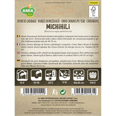 Seminte Varza Chinezeasca Michihili BIO AMIA 2gr