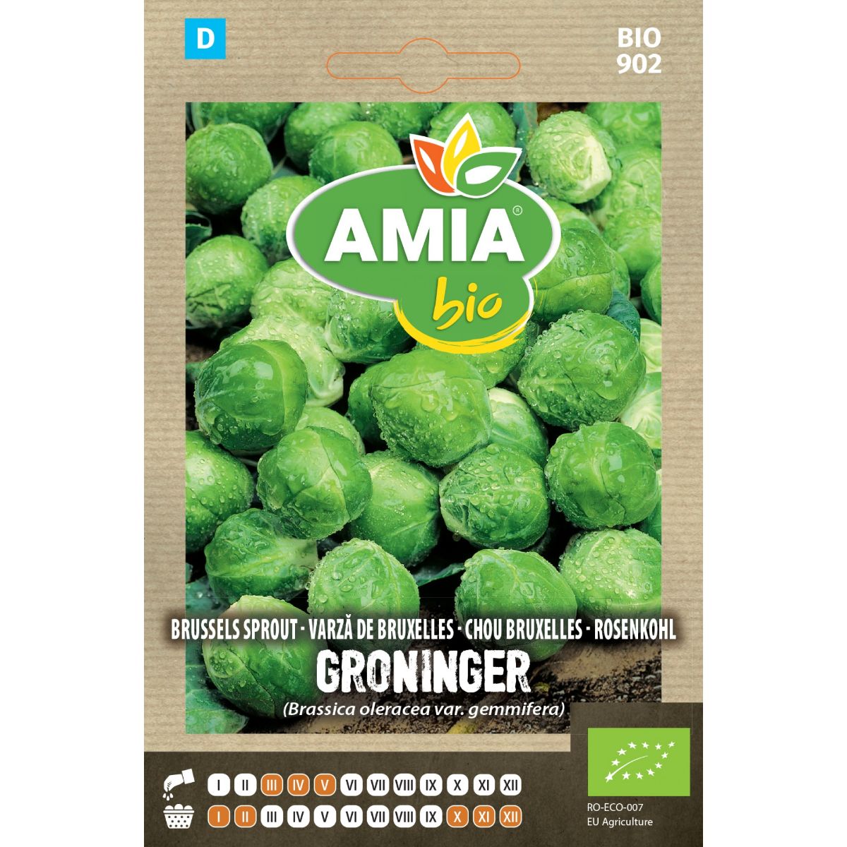 Seminte Varza De Bruxelles Groninger BIO AMIA 1.5gr, 1, hectarul.ro