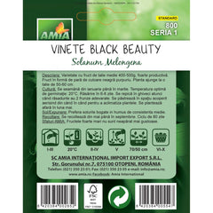 Seminte Vinete BLACK BEAUTY A AMIA 2gr
