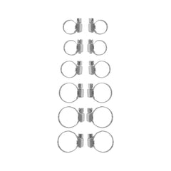 Set 12 coliere metalice 8 - 29 mm pentru furtun ,Strend Pro HC612