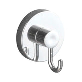 Hectarul - Set 2 cuiere argintii din plastic cromat, pentru prosoape, 6 x 6,7 x 5 cm Milazzo Wenko