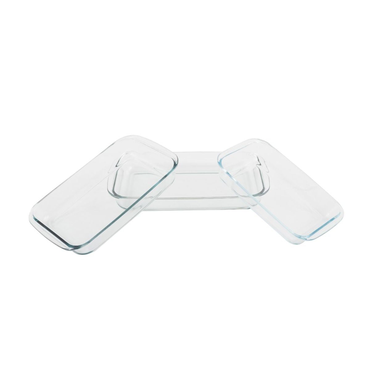 Set 3 vase din sticla termorezistenta , Grunberg GR396, 1, hectarul.ro