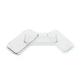 Hectarul - Set 3 vase din sticla termorezistenta , Grunberg GR396