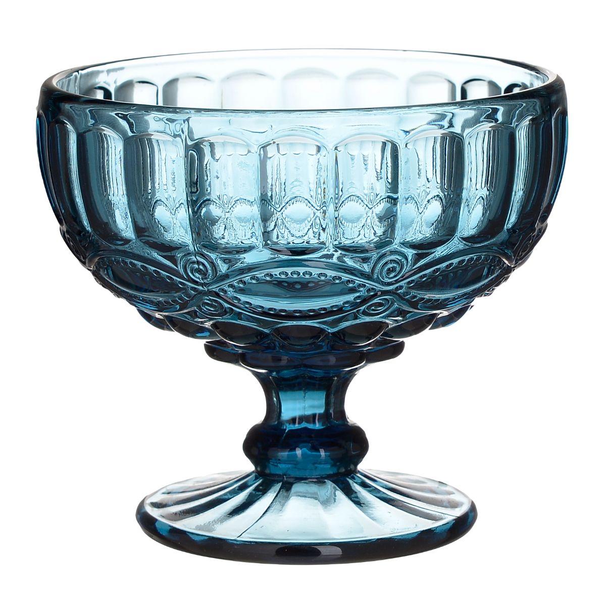 Set 4 boluri pentru inghetata, 310 ml, albastre, 1, hectarul.ro