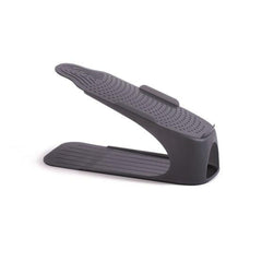 Set 5 organiztor pantofi IOBS5 din plastic, maro