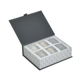 Hectarul - Set 6 lumanari din parafina Ø5X5cm in cutie-cadou Inart
