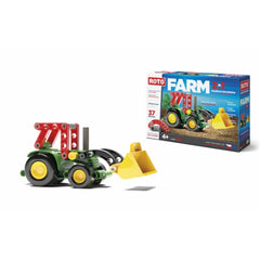Set constructie Tractor 2 in 1 Roto Efko, 37 piese