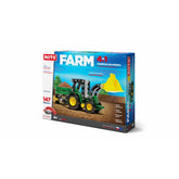 Hectarul - Set constructie Tractor 4 in 1 Roto Efko, 147 piese