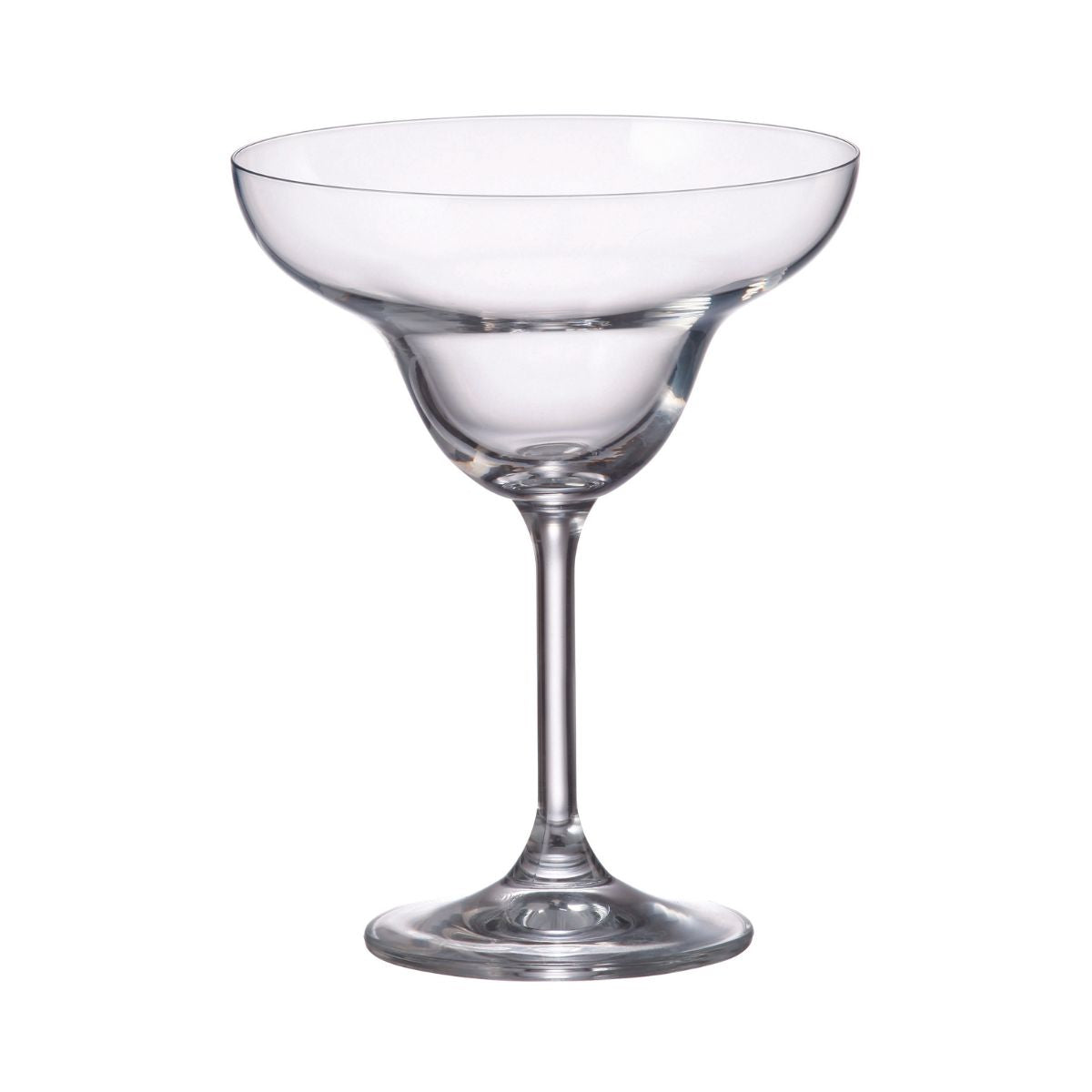 Set de 2 pahare pentru margarita, transparent, din cristal de Bohemia, 350 ml, 2For2, 1, hectarul.ro