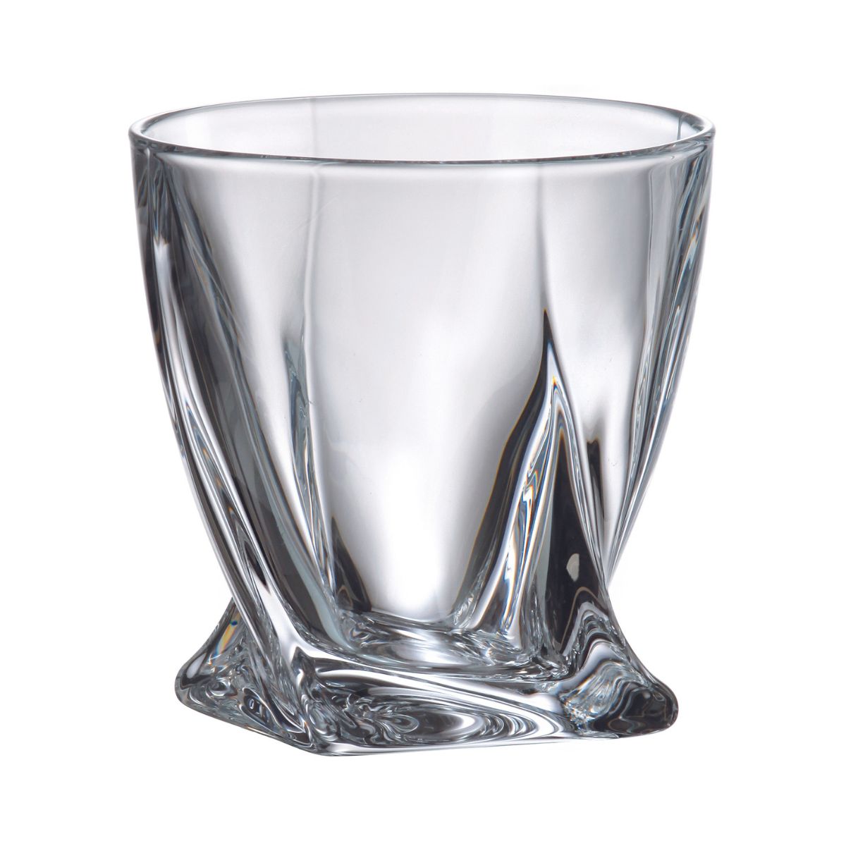 Set de 2 pahare pentru rom, transparent, din cristal de Bohemia, 340 ml, Grand 2For2, 1, hectarul.ro