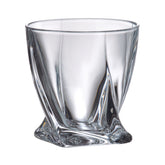 Hectarul - Set de 2 pahare pentru rom, transparent, din cristal de Bohemia, 340 ml, Grand 2For2