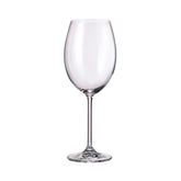 Hectarul - Set de 2 pahare pentru vin rosu, transparent, din cristal de Bohemia, 600 ml, 2For2