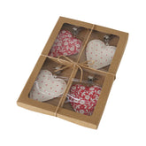 Hectarul - Set de 4 greutati clip pentru fata de masa, din metal, Lilly White Boltze