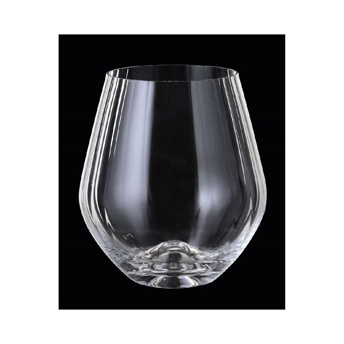 Set de 6 pahare pentru apa, transparent, din cristal de Bohemia, 400 ml, Tori, 1, hectarul.ro