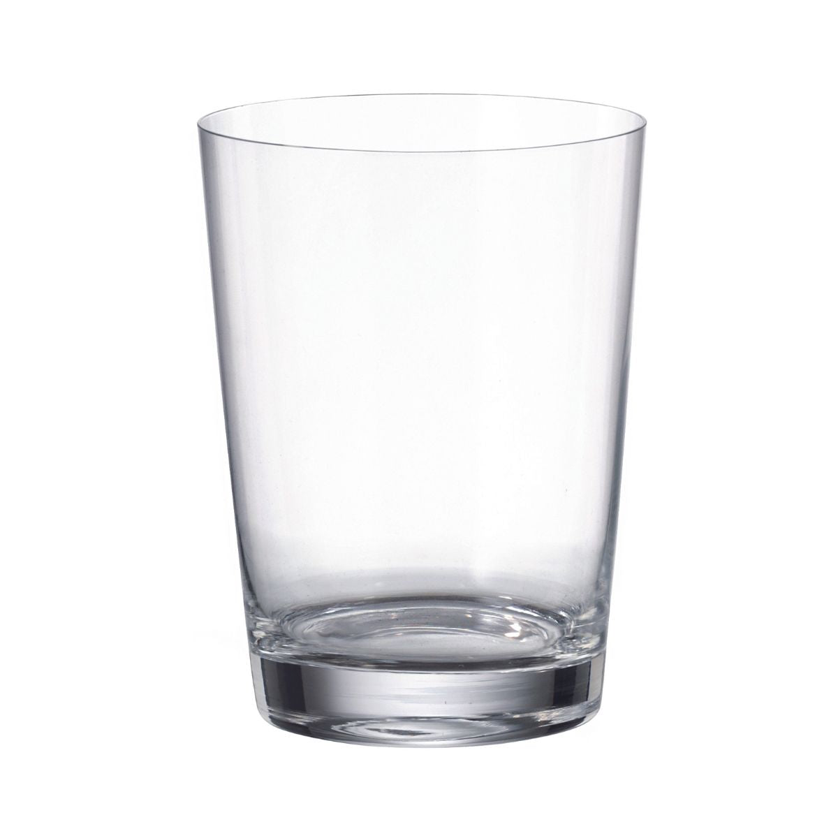 Set de 6 pahare pentru apa, transparent, din cristal de Bohemia, 500 ml, Boston, 1, hectarul.ro