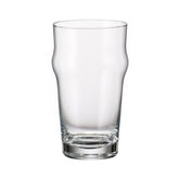 Hectarul - Set de 6 pahare pentru bere, transparent, din cristal de Bohemia, 400 ml, Nonic