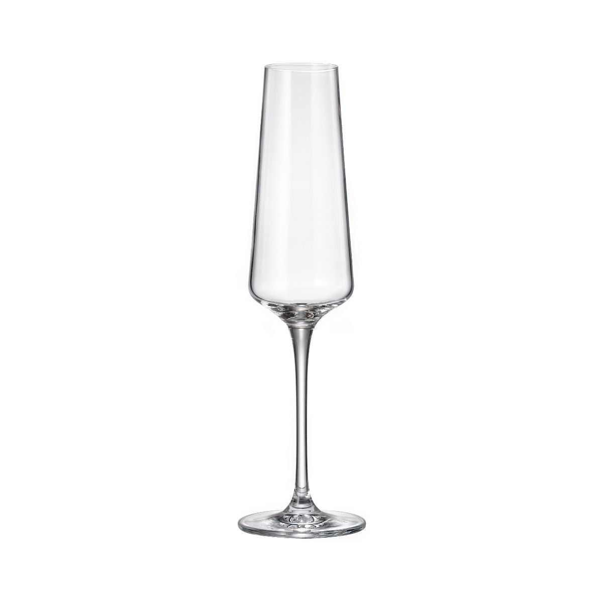 Set de 6 pahare pentru sampanie, transparent, din cristal de Bohemia, 160 ml, Winestar, 1, hectarul.ro