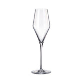 Hectarul - Set de 6 pahare pentru sampanie, transparent, din cristal de Bohemia, 290 ml, Louvre Flute