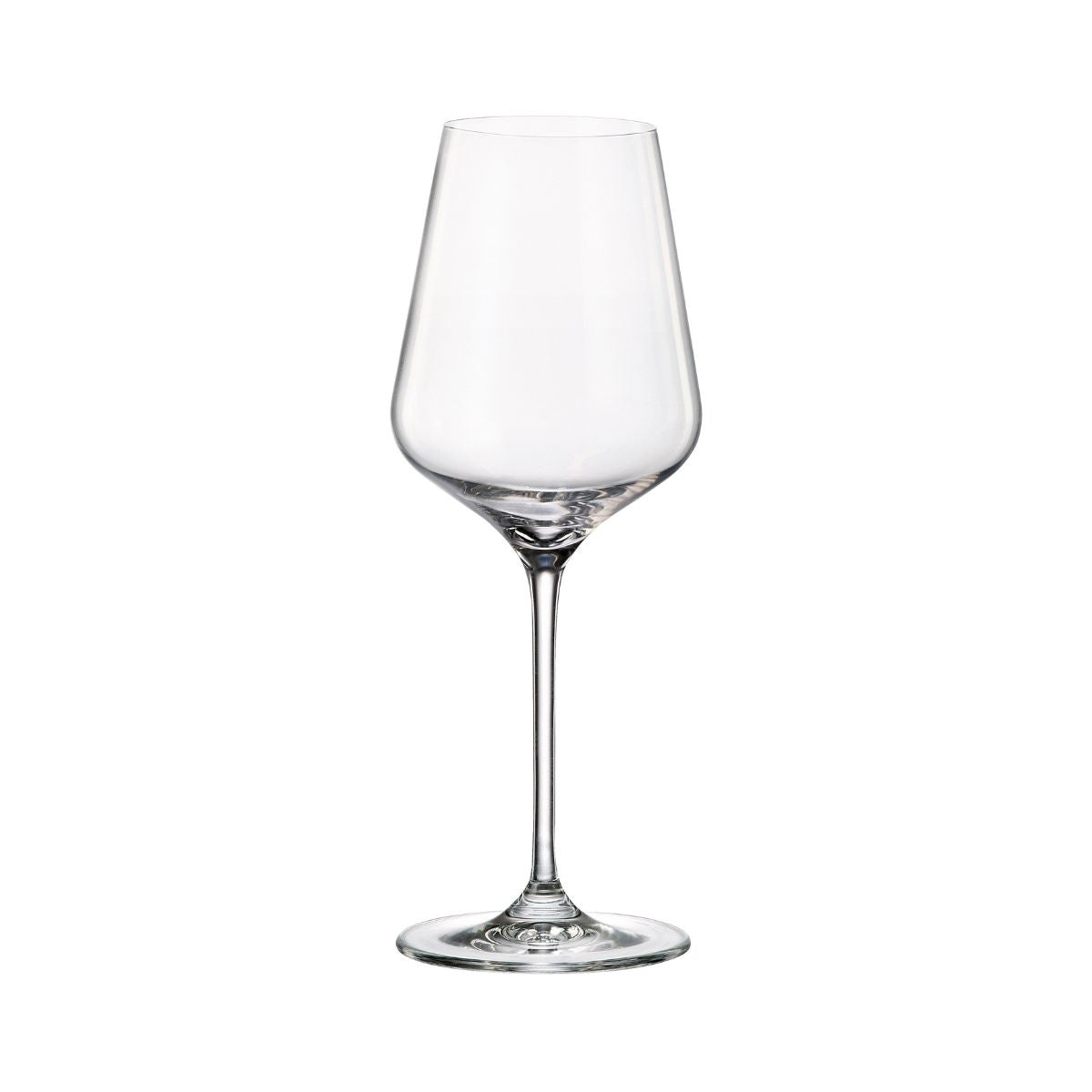 Set de 6 pahare pentru vin alb, transparent, din cristal de Bohemia, 485 ml, Winestar, 1, hectarul.ro