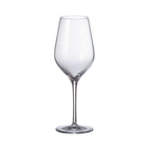 Hectarul - Set de 6 pahare pentru vin alb, transparent, din cristal de Bohemia, 430 ml, Avila White Wine