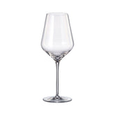 Hectarul - Set de 6 pahare pentru vin alb, transparent, din cristal de Bohemia, 570 ml, Louvre White Wine