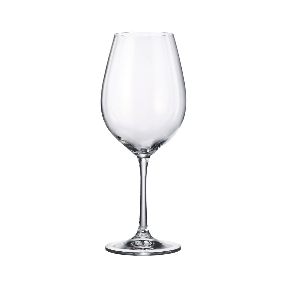 Set de 6 pahare pentru vin rosu, transparent, din cristal de Bohemia, 520 ml, Sarah Red Wine, 1, hectarul.ro