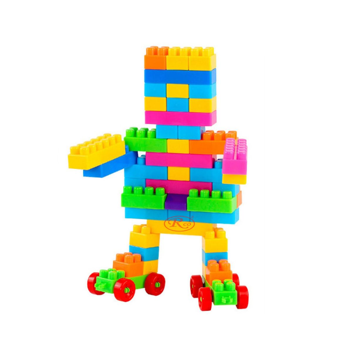 Set de constructie Educational, 48 de piese WW 3009, 1, hectarul.ro