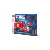 Hectarul - Set de constructie Masina de pompieri 9 in 1 Roto Efko, 378 piese