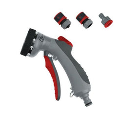 Set de stropit Furtun 1/2'' 50 m si pistol 8 functii