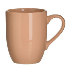 Set elegant pentru cina, din ceramica, pentru 6 persoane. 24 de piese, bej-maro