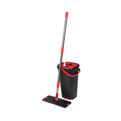 Set galeata cu mop plat QuickShine MagicHome 8 l , negru