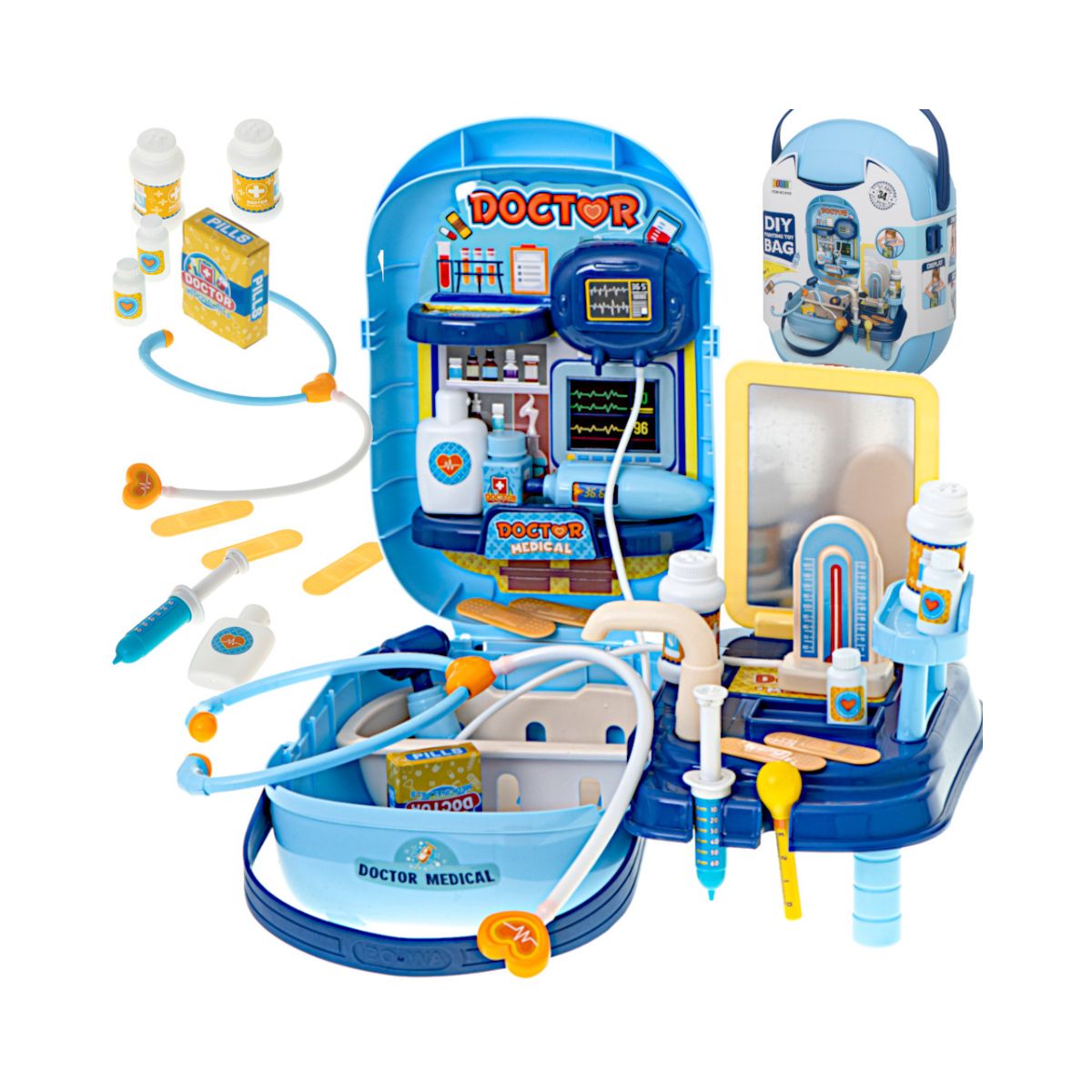 Set joaca trusa doctor, 32 x 19 x 12cm, 1, hectarul.ro
