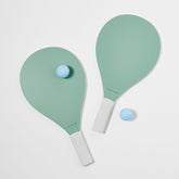 Hectarul - Set palete cu 2 mingi, pentru plaja Sunnylife Classic Stripe