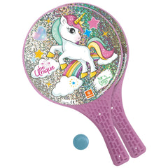 Set palete cu minge UNICORN GLITTER