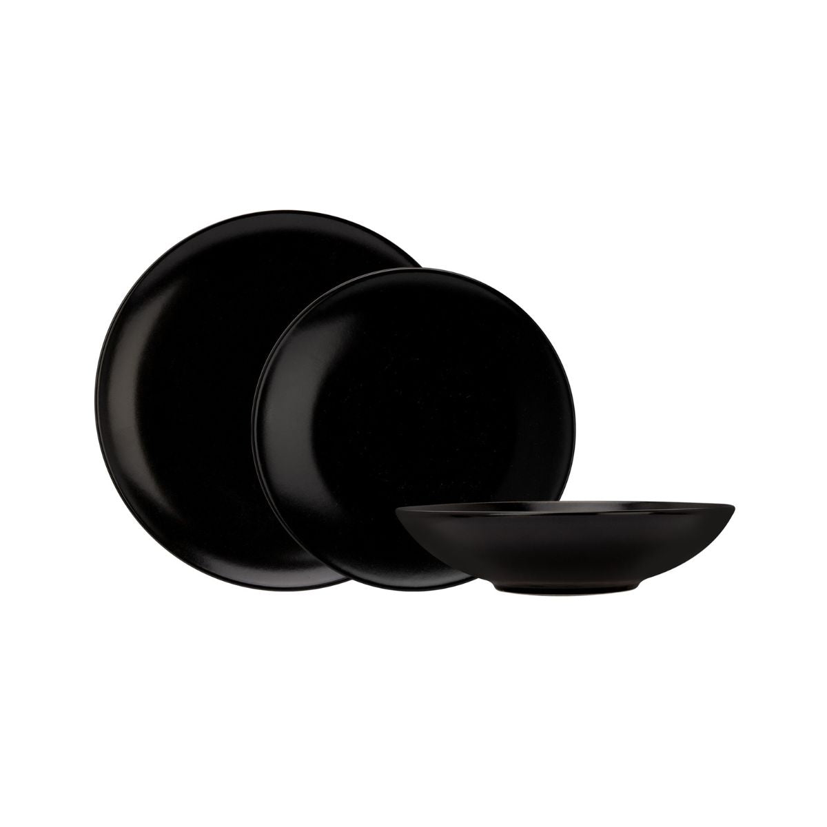 Set pentru cina, negru, ceramic, pentru 6 persoane, Venus Cosy&Trendy, 1, hectarul.ro