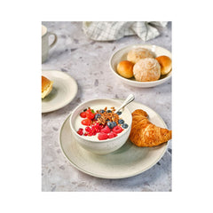 Set pentru cina verde/crem, ceramic, pentru 4 persoane, Mira Cosy&Trendy