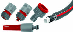 Set pentru stropit PREMIUM 1/2"x20m cu furtun si accesorii DEDRA