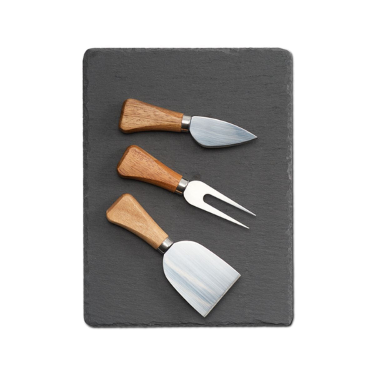 Set platou cu 3 cutite pentru branzeturi, 24 x 18 cm Cheese Serving Set Zeller, 1, hectarul.ro