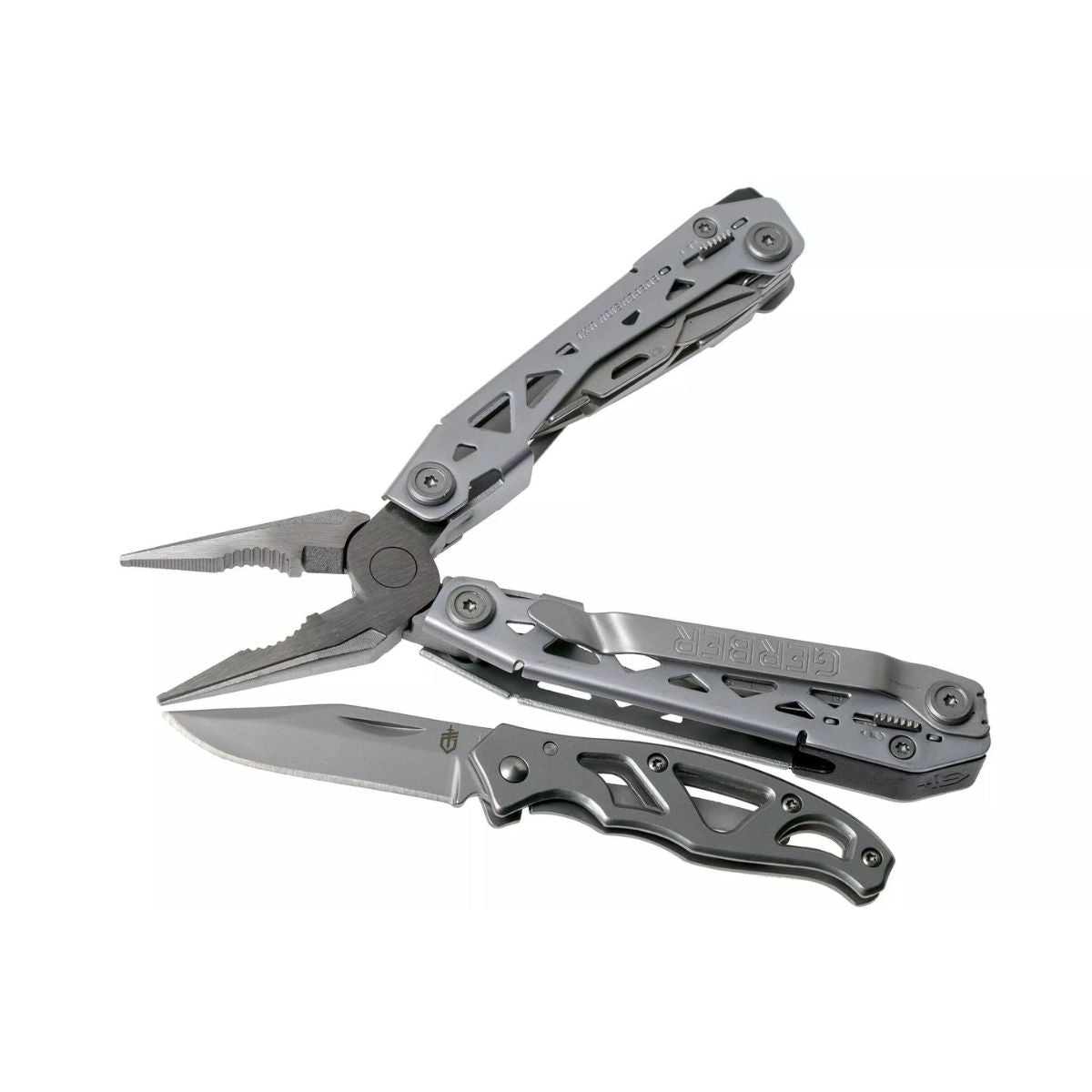 Set promotional Gerber multitool Suspension NXT si cutit pliabil de buzunar Paraframe Mini, 1, hectarul.ro