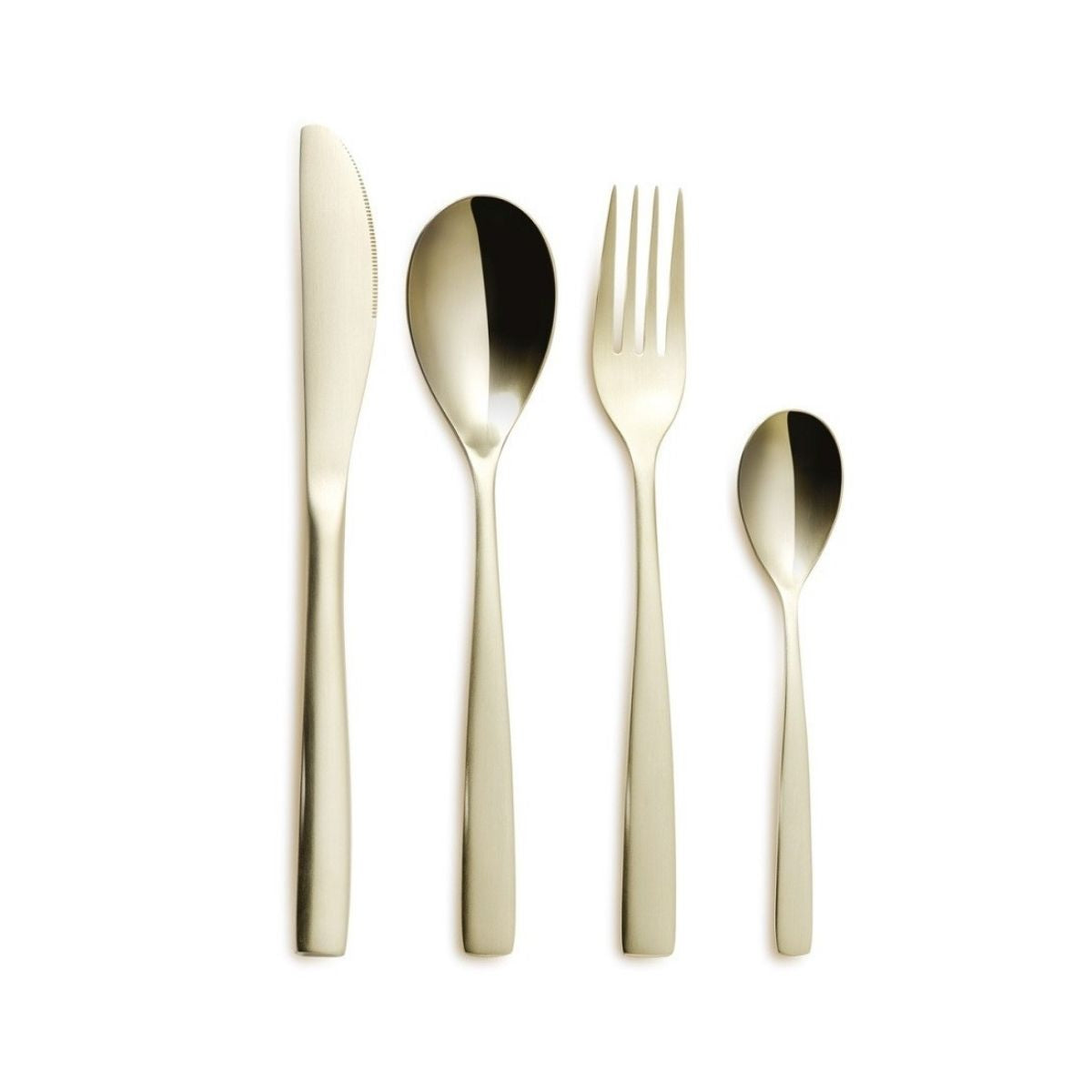 Set tacamuri 24 piese BCN satin champagne Comas, 1, hectarul.ro