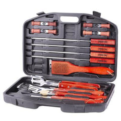 Set ustensile pentru gratar 18 piese