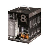 Hectarul - Set whisky, 4+4, din cristal de Bohemia, 350 ml + 470 ml, Party Set