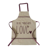 Hectarul - Sort de bucatarie, bej, din bumbac, Novala Boltze